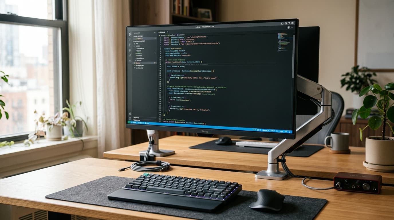 The Best Monitors for Programmers in 2026: Lab-Tested for Eye Fatigue & macOS Scaling